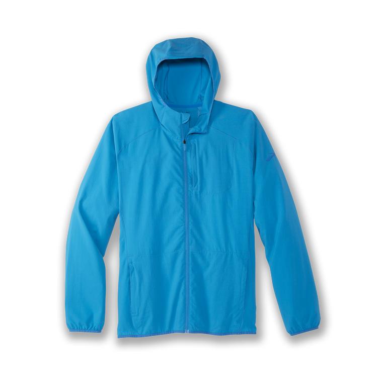 Brooks Canopy Men's Running Jackets - Electric Blue (02314-JHVE)